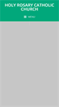 Mobile Screenshot of holyrosaryop.org